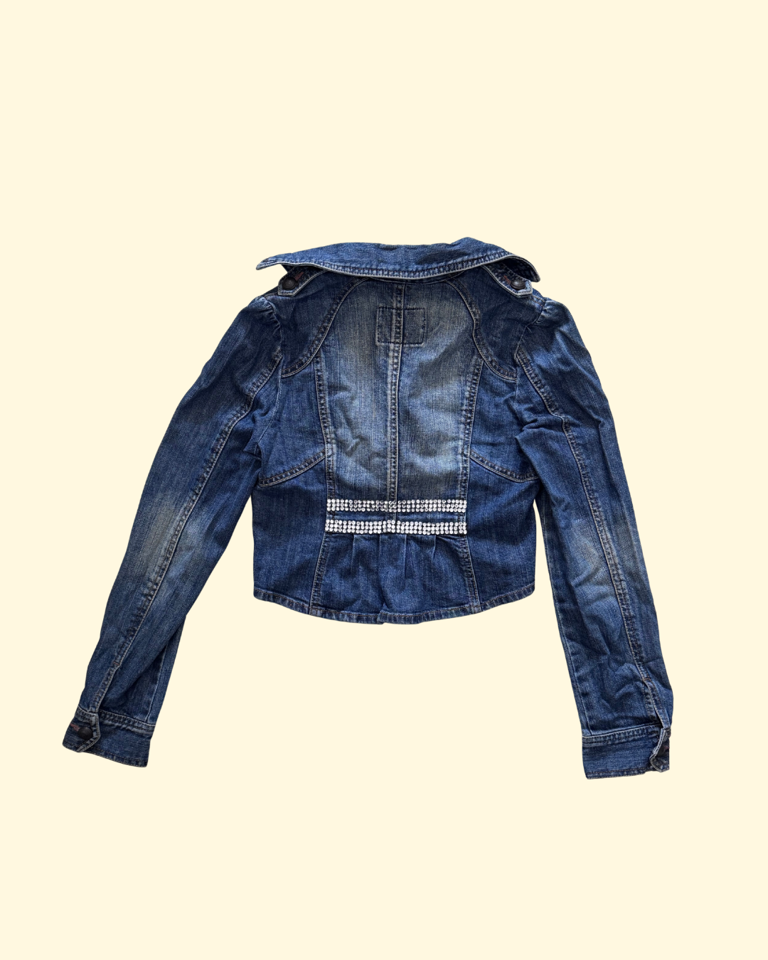 cropped denim jacket