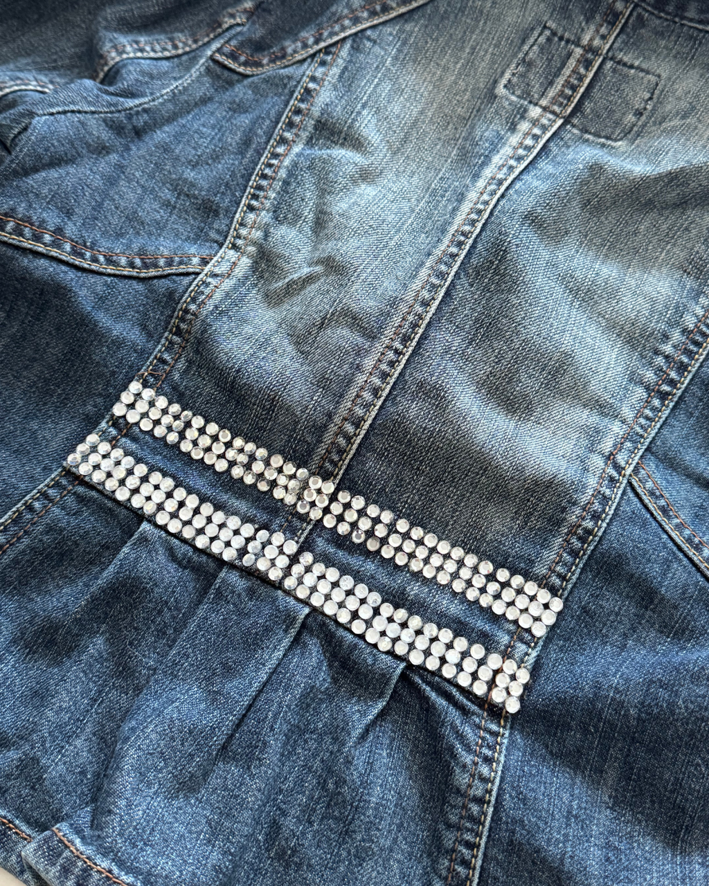 cropped denim jacket