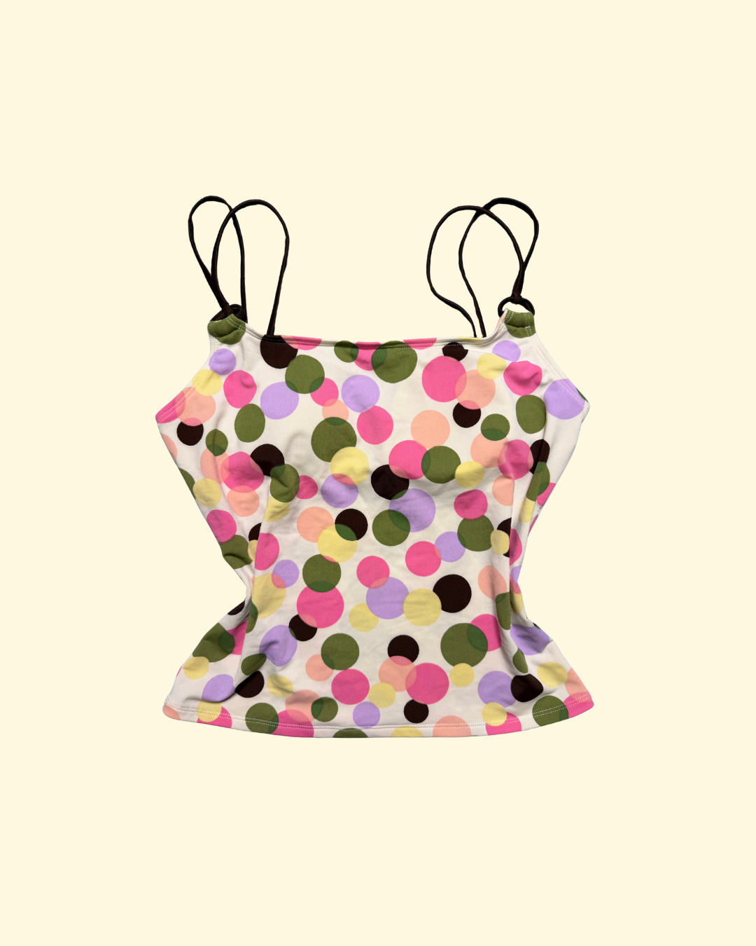 polka dot tankini top