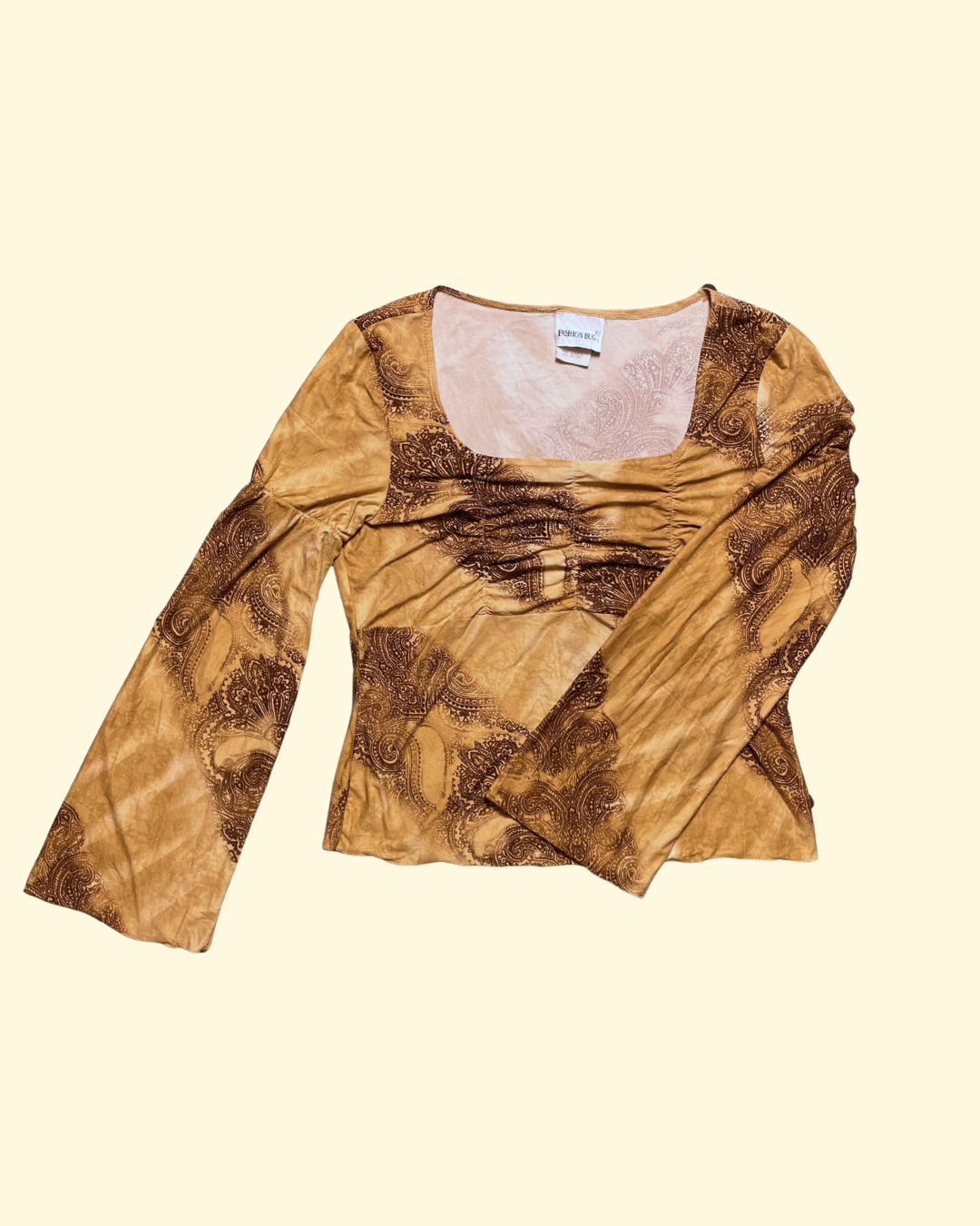 boho paisley top