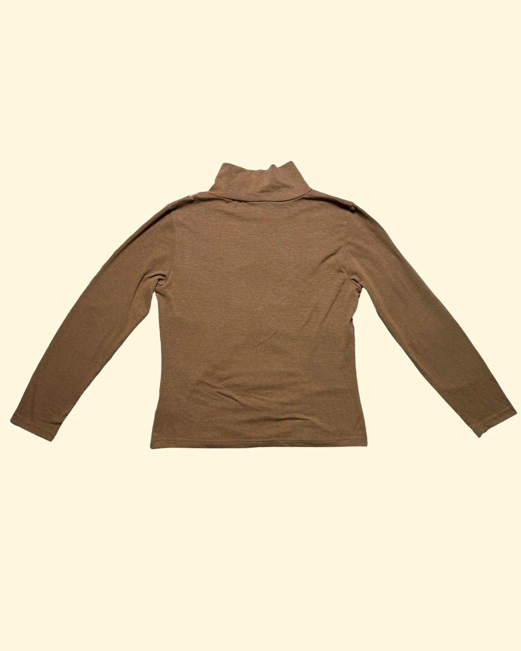 olive buckle-detailed top