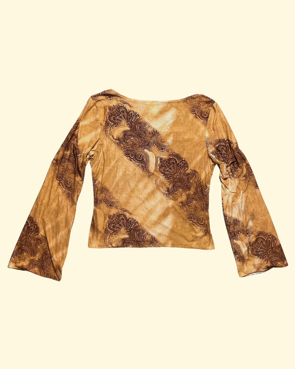 boho paisley top