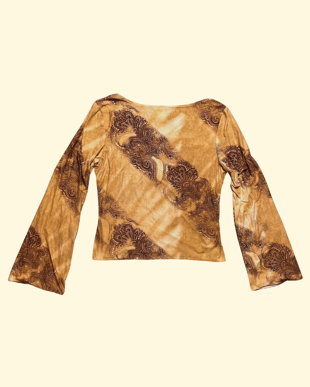 boho paisley top