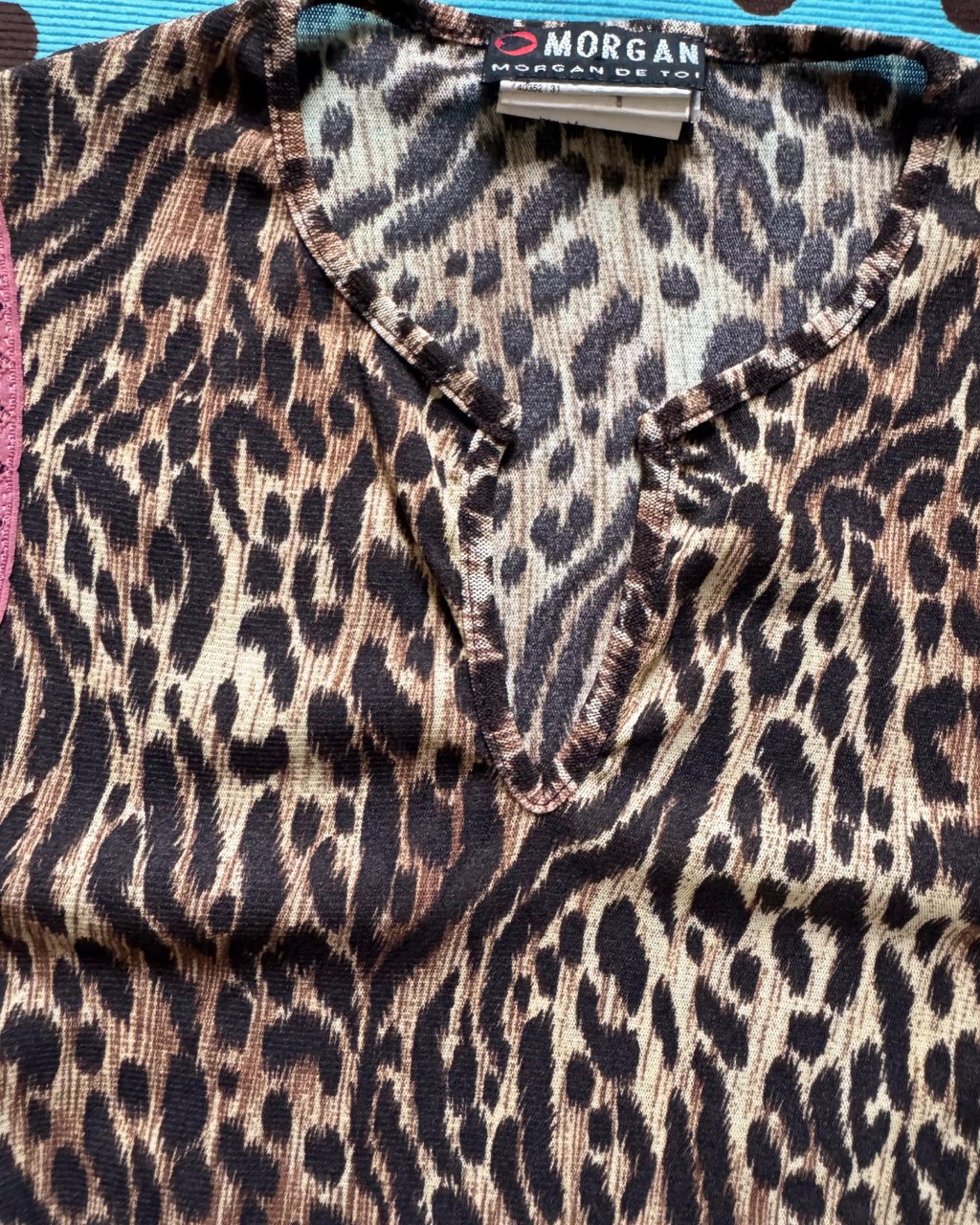 Cheetah print top