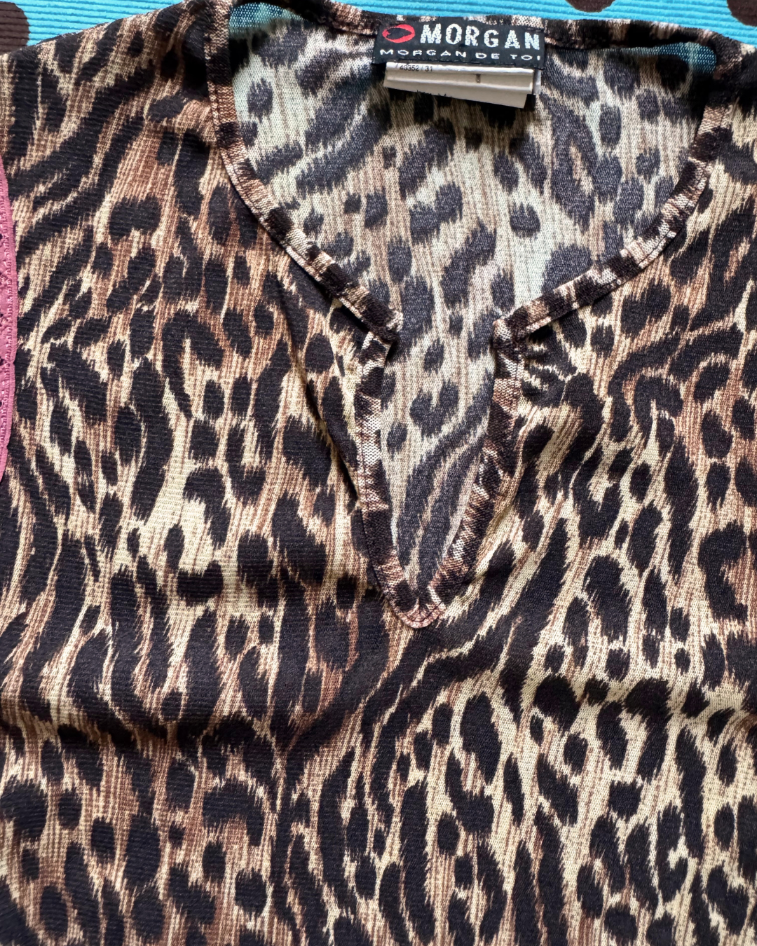 Cheetah print top