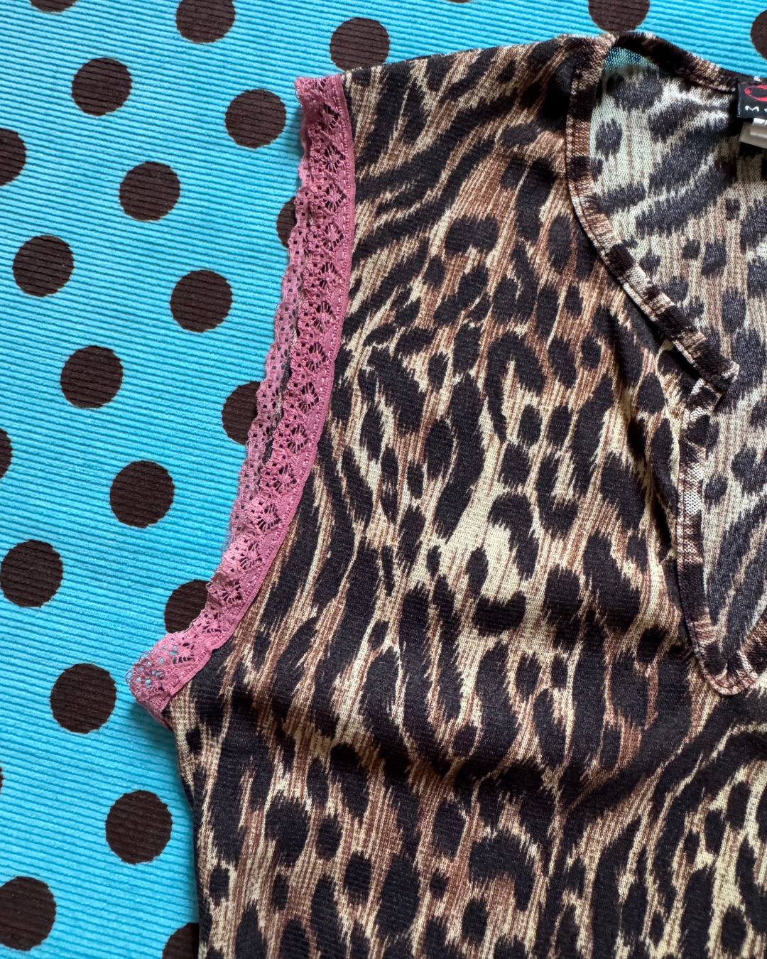 Cheetah print top