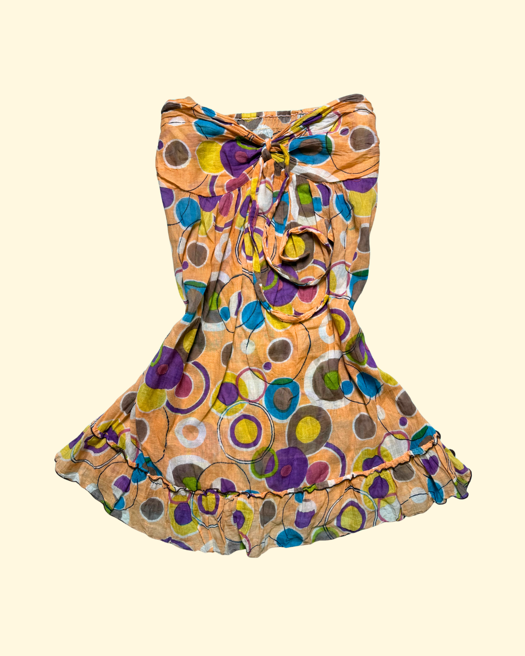tube geometric dress