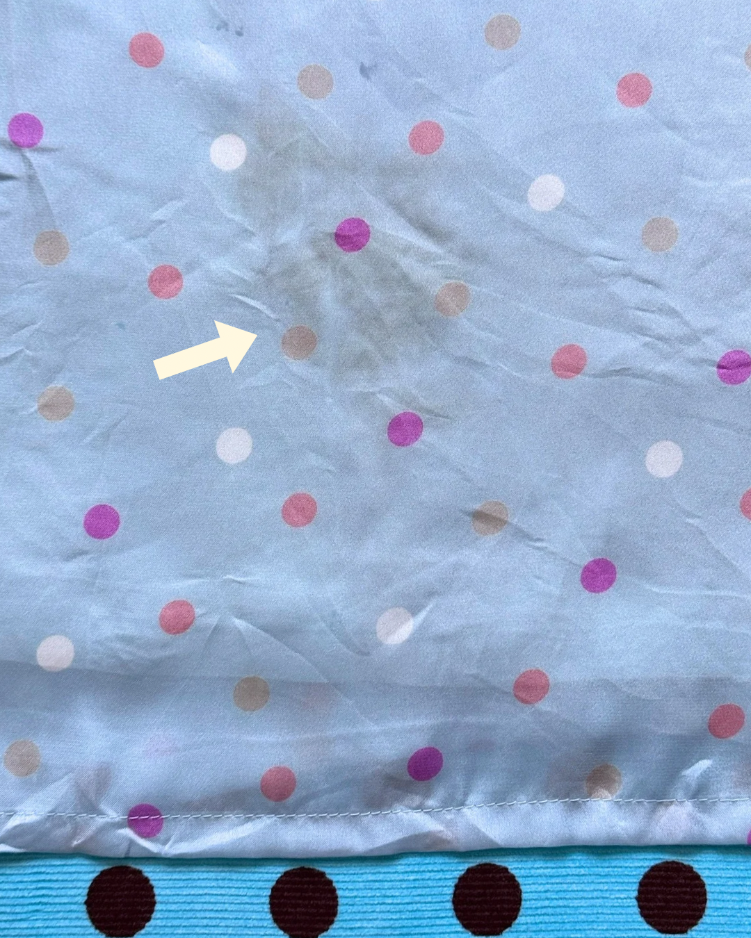 pink polka dot midi skirt