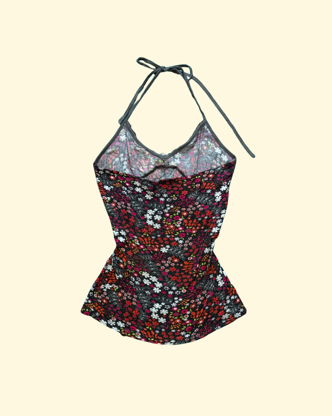 Morgan floral halter top