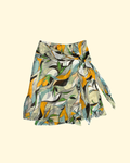 floral midi skirt