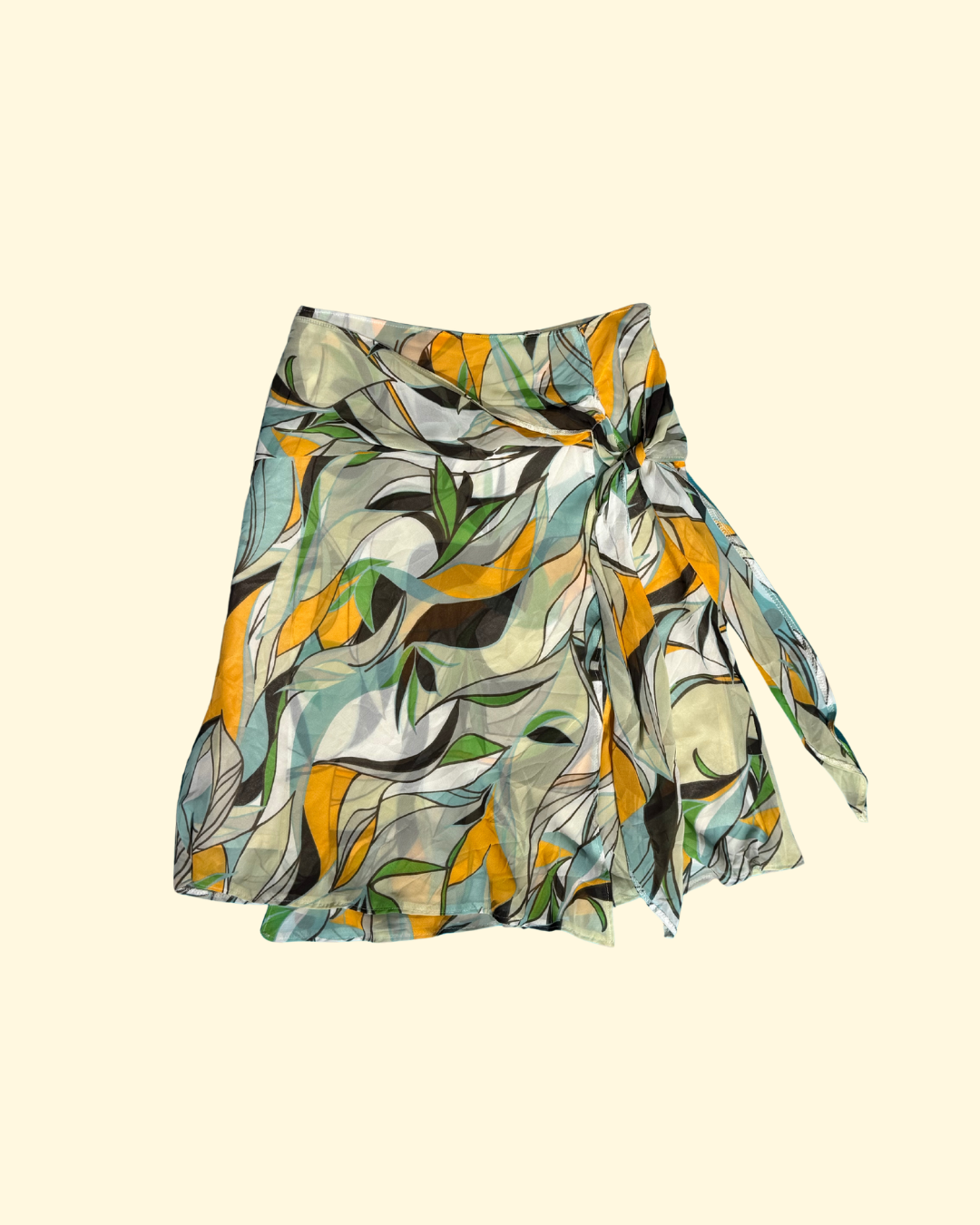 floral midi skirt