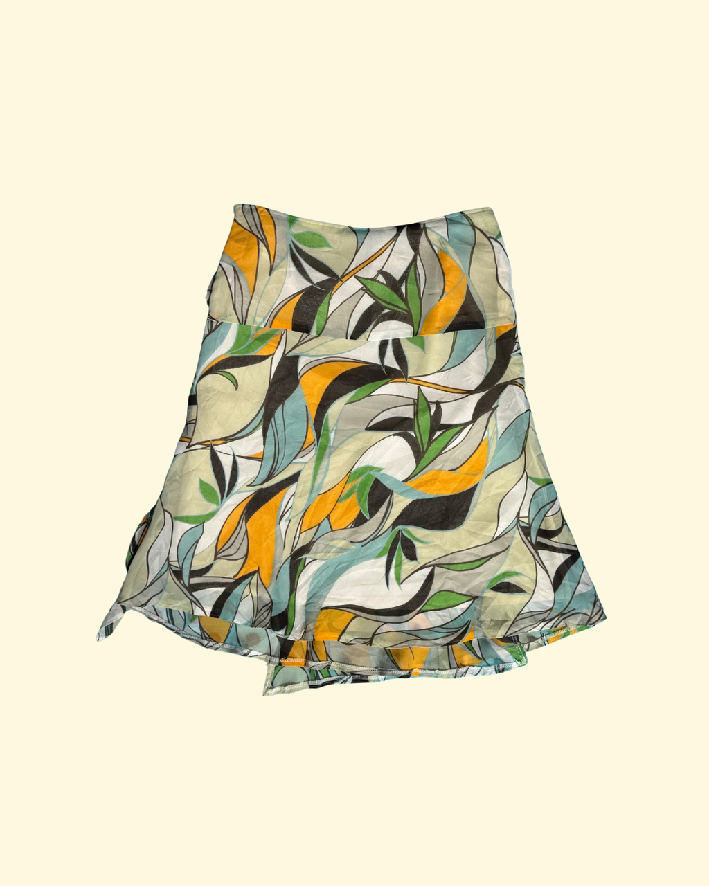 floral midi skirt