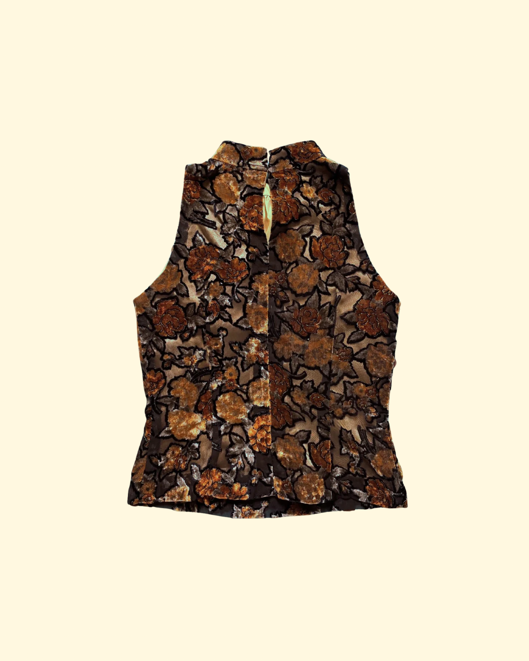 tailored high neck top (set)